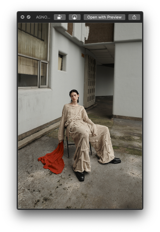 Pantalon Agnoli Campana Negro