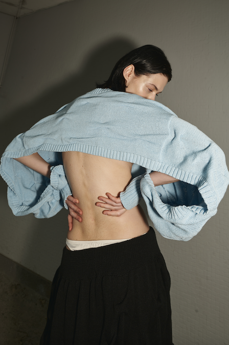 Crop Top Agnoli Negro